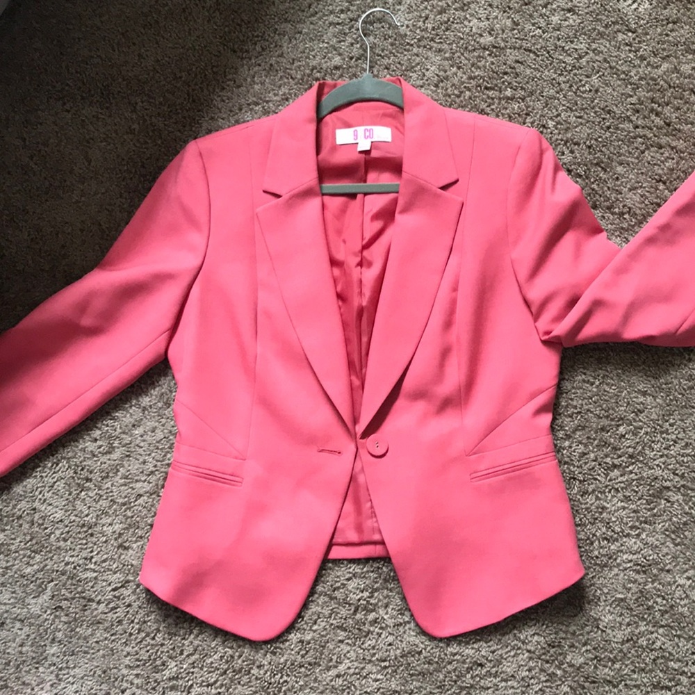 Coral blazer